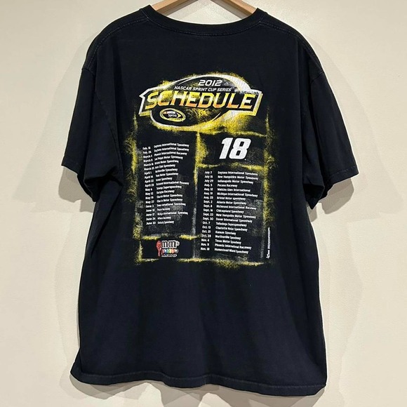 2012 Kyle Busch Nascar Tour Tee Shirt - Picture 2 of 6